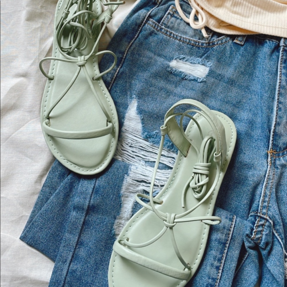 New Strappy Sandals